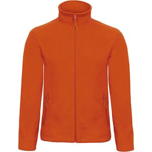 Fleecevest 'ID.501 Micro Fleece Full Zip' Maat S Pumpkin Orange