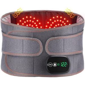 WNHB® Elektrisch rugmassage apparaat - verstelbare massageband met infrarood warmte en vibratie - spierontspanning en pijnverlichting