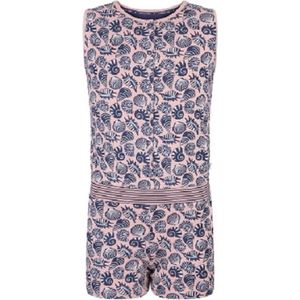 Charlie Choe pyjama jumpsuit kort roos zeedieren 98/104