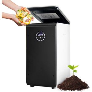 GEME 19 Liter Elektrische compostbak Keuken - Wereldwijd de eerste slimme biologische compostermachine - Voedselcycler - echte Organische Compost
