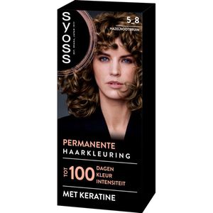 SYOSS - Coloration 5-8 Hazelnootbruin - Haarverf - Grijsdekking - Vermindert Haarbreuk - 1 stuk