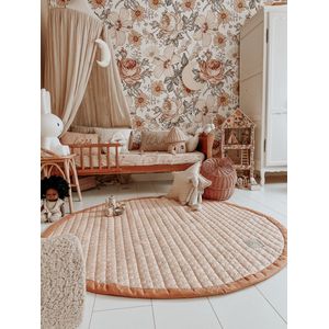 Love by Lily - groot rond speelkleed - Rosy Sky - 140cm