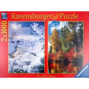 Ravensburger puzzel Skylines - Legpuzzel - 2x 1000 stukjes