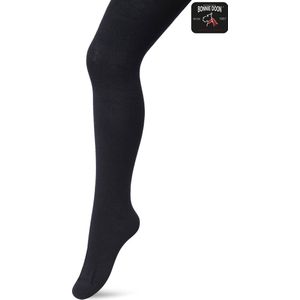 Bonnie Doon Biologisch Katoenen Maillot Meisjes Donker Blauw maat 140/146 - Kinder Maillot - OEKO-TEX gecertificeerd - Bio Cotton Tights - Duurzaam Huidvriendelijk Bio Katoen - Fijne pasvorm - Gladde Naden - Donkerblauw - Navy - BP053900.102