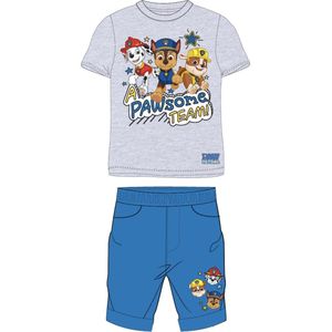 Paw Patrol Kledingset Katoen Blauw/Grijs Maat 98