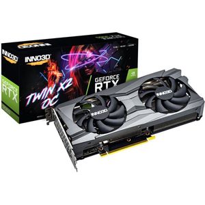 INNO3D GeForce RTX 3060 TI TWIN X2 LHR 8GB - Videokaart