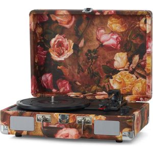 Crosley Voyager Bluetooth Platenspeler Bloemen