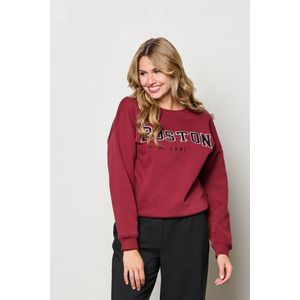 &Co - Sweatshirt - Rood - Dames
