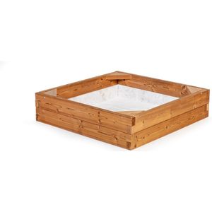 WITBOSCH - Zandbak - 107 x 107 x 25 cm - Duurzaam design - Thermowood