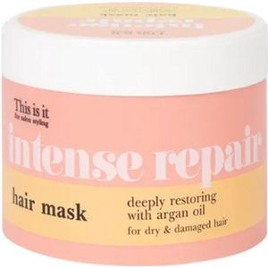 This Is It Haarmasker Intense Repair - 300ml | Haarmasker met Arganolie | Voor Droog en Beschadigd Haar