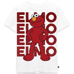 Spreadshirt Sesamstraat Elmo Pose Kinderen Premium Bio T-shirt