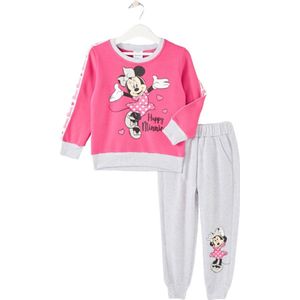 Disney Minnie Mouse Set - Joggingpak / Trainingspak / Vrijetijdspak - Roze - Maat 122/128 (8 jaar)