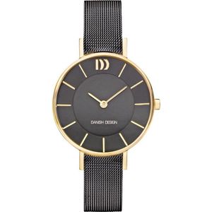 Danish Design IV70Q1167 horloge dames - grijs - edelstaal doubl�