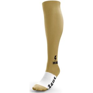 Voetbalsokken/Sportsokken Zeus, kleur Goud, maat 34-38 (boy)