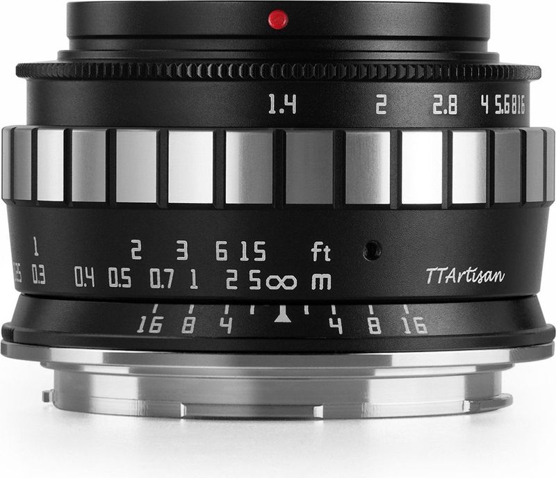TTArtisan - 23mm f/1.4 - Objectief - Zwart - L-vatting APS-C