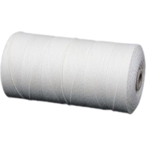 Katoenkoord - Ecru - Touw - spoel 500gr - dikte 0.5mm - lengte 1600 mtr (Nr.6)