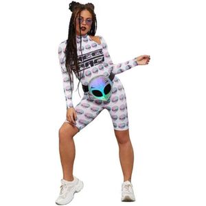 Alien Space Jumpsuit Dames - Maat S