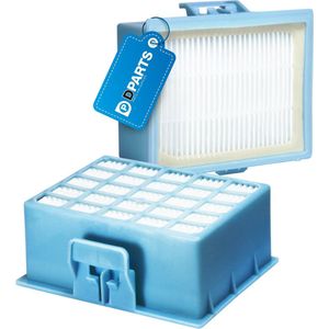 2x Dparts hepa filter geschikt voor Bosch en Siemens - stofzuiger hygiënefilter voor series GL-20 GL20 GL-30 GL30 Gl-40 GL40 BGL2 BGL25 - allergiefilter stofzuigerfilter 576833 00576833 BBZ156HF