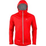 Rode lichtgewicht heren regenjas Stow and Go van Highlander XS