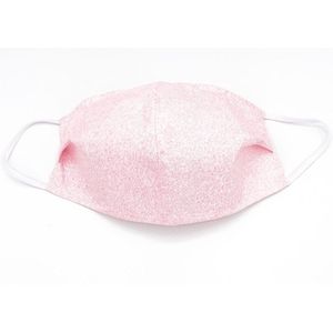 Stoffen mondkapje Roze Denim - Large | Wasbaar | Optimale bescherming