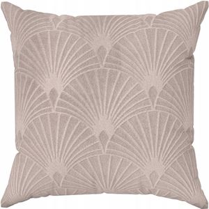 Dekoratieve Kussensloop Julia 40x40cm - Zacht Velours, Poederroze