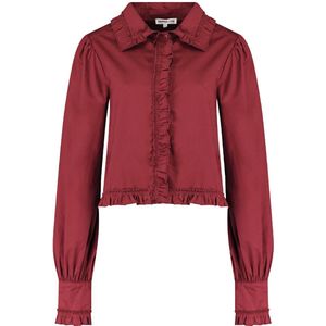 Harper & Yve, Dames, Blouses & Shirts, Rood, Maat: 2XS