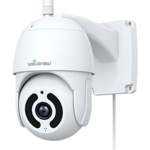 Spy Camera Buiten - PanTilt 1080p - IP Camera Wifi - Wit