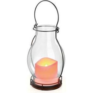 Tafellamp Glas - Deco Dream - Zonne-energie