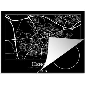 Inductie beschermer - Inductie Mat - Kookplaat beschermer - Hengelo - Kaart - Plattegrond - Stadskaart - Inductie beschermer - Inductie Mat - Kookplaat Beschermer - 65x52 cm - Afdekplaat inductie - Inductiebeschermer