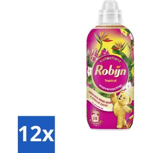 Robijn – Wasverzachter – Tropical – 765 ml - Voordeelverpakking - 12 stuks