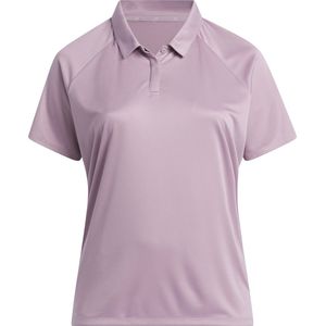 adidas Performance Ultimate365 HEAT.RDY Poloshirt (Grote Maat) - Dames - Paars- 4X