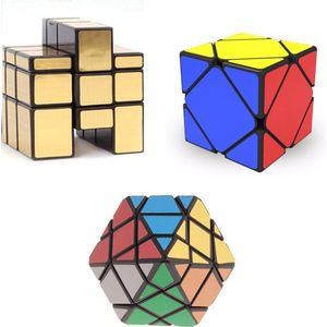 3 stuks Magische kubus puzzel breinbrekers
