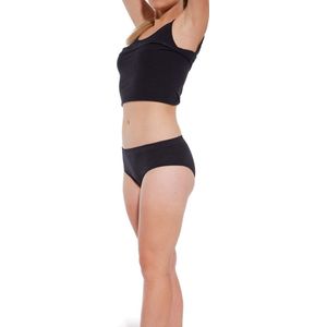 Brubeck Comfort Merino Slip Classic - Naadloos - Merino Wol Blend - Zwart M