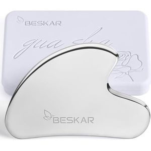 Stainless Steel Gua Sha Massage Tool voor Gezicht en Lichaam – Lijntjes Verstevigen en Je Kaaklijn Vormgeven