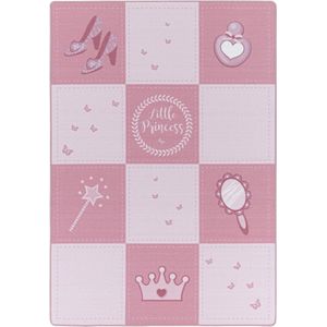 Kindervloerkleed | Tapijt | Play | Prinses | Roze | 160x230 cm