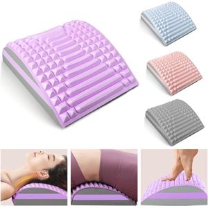Goodivery ® Innovatieve Ruggengraat- en Nekstretcher voor Optimale Pijnverlichting en Ontspanning in Stijlvolle Paarse Kleur