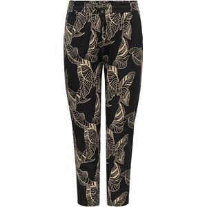 ONLY CARMAKOMA CARGOLDTRASH LIFE CLASSIC PANT AOP PNT Dames Broeken - Maat 48