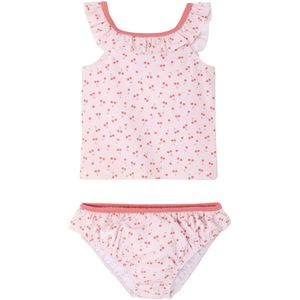 Vertbaudet - Badpak 2-delig - Kersenprint - Babymeisjes - Met Ingebouwde Luier