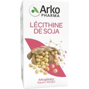 Arkopharma Arkogélules Lécithine de Soja 45 Capsules
