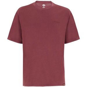 Dickies - Plentywood - T-shirt - Rood - Korte Mouwen