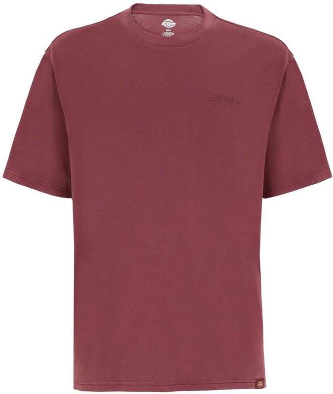 Dickies - Plentywood - T-shirt - Rood - Korte Mouwen