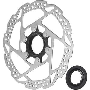 Remschijf Center Lock compatibel met SM-RT54-S/160 mm voor fietsen (zilver)