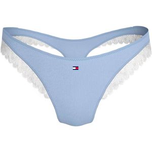 Tommy Hilfiger Dipped Tanga Blauw XS Vrouw