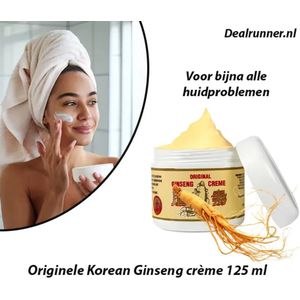 3-Potten - Originele Korean Ginseng Crème - 125 ml - Geneeskrachtige Eigenschappen