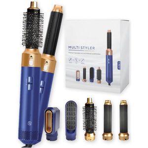 Equivera Multistyler - Airstyler - Krultang 5 in 1 - Fohnborstel - Stijltang