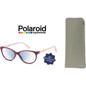 Leesbril Polaroid met blauwlichtfilter PLD0036-Violet-+3.00