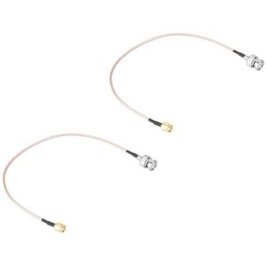30 cm SMA Male naar BNC Male RG316 Coaxiale Kabel met Verbindingslijn RF Coaxiale Kabel Antenne Verlengkabel Adapter Jumper - Set van 2