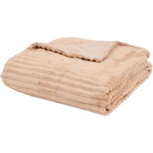 Fleece Dekbedovertrek – 140x200 cm – Ultiem Zacht & Warm – Luxe Ribstructuur – Anti-Allergisch – Machinewasbaar