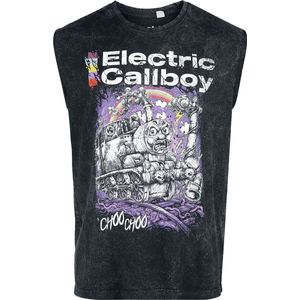 Electric Callboy Choo Choo Heren Tanktop - antraciet - S