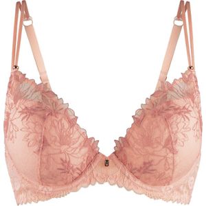 LingaDore - Push Up BH Sunset Glow - maat 75A - Oranje/Roze